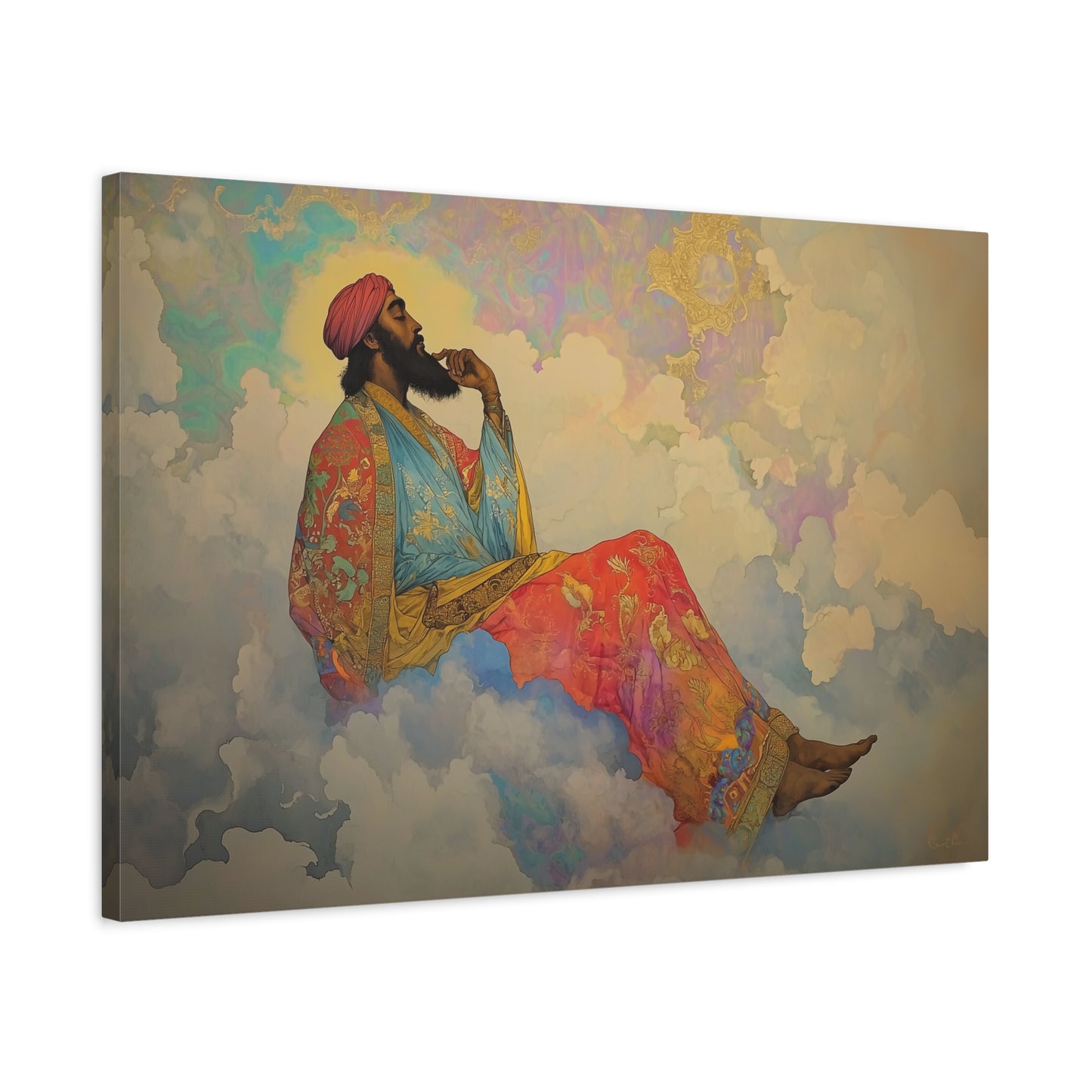 A Thought Ascends Canvas Print