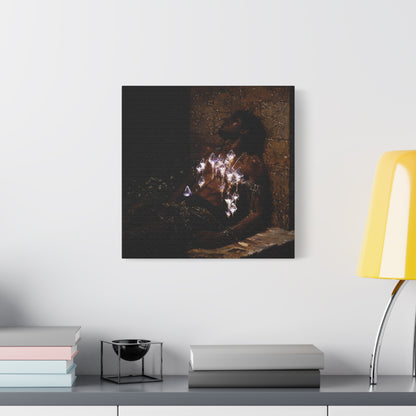 The Silent Lattice Canvas Print