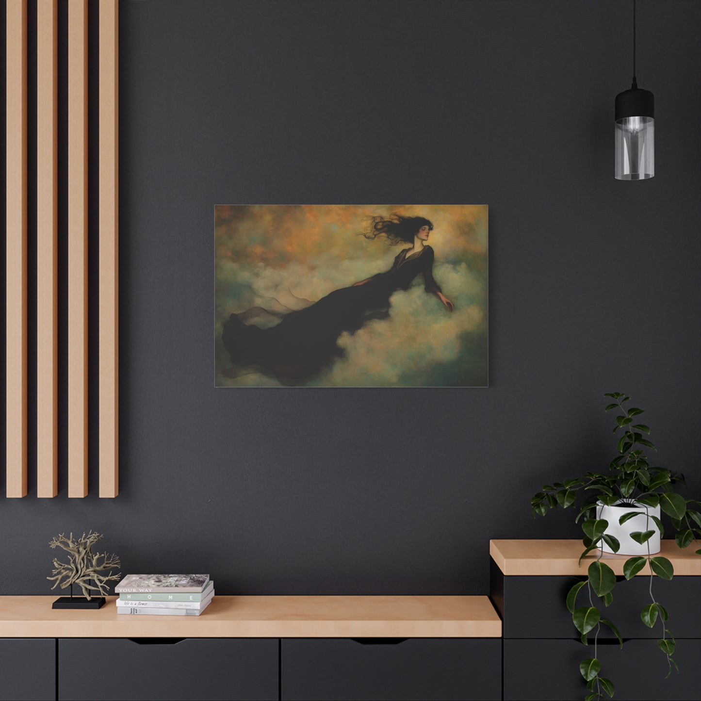 Rest in Clouds Canvas Print