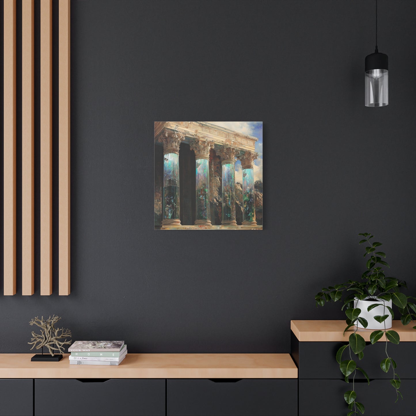 Balance in Ruins Canvas Print