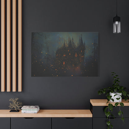 Towers of Twilight Canvas Print