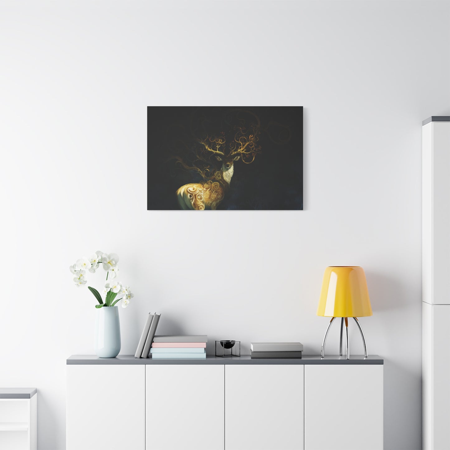 The Stag’s Dream Canvas Print