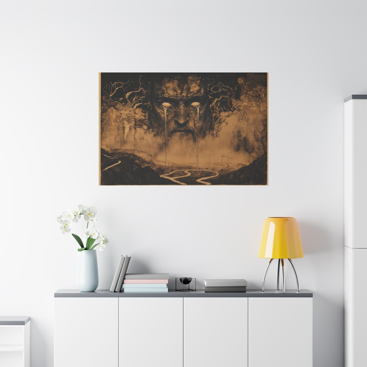 Rivers of Sorrow Canvas Print