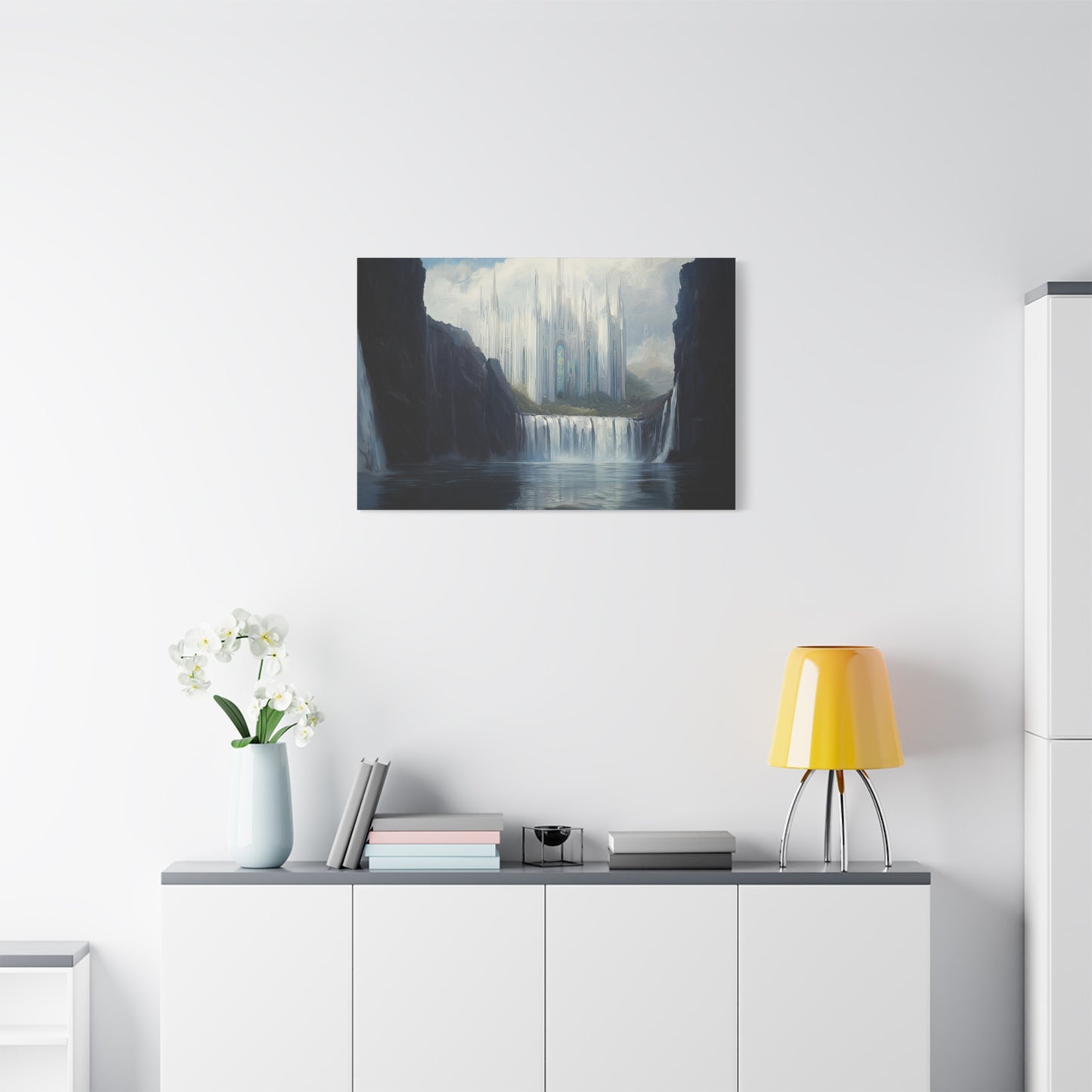 Silent Fortress Canvas Print