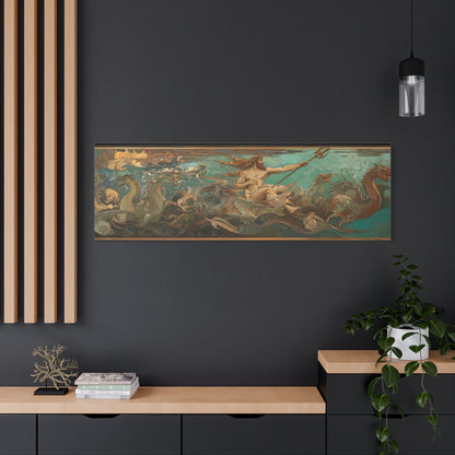 Power of Waves Canvas Print