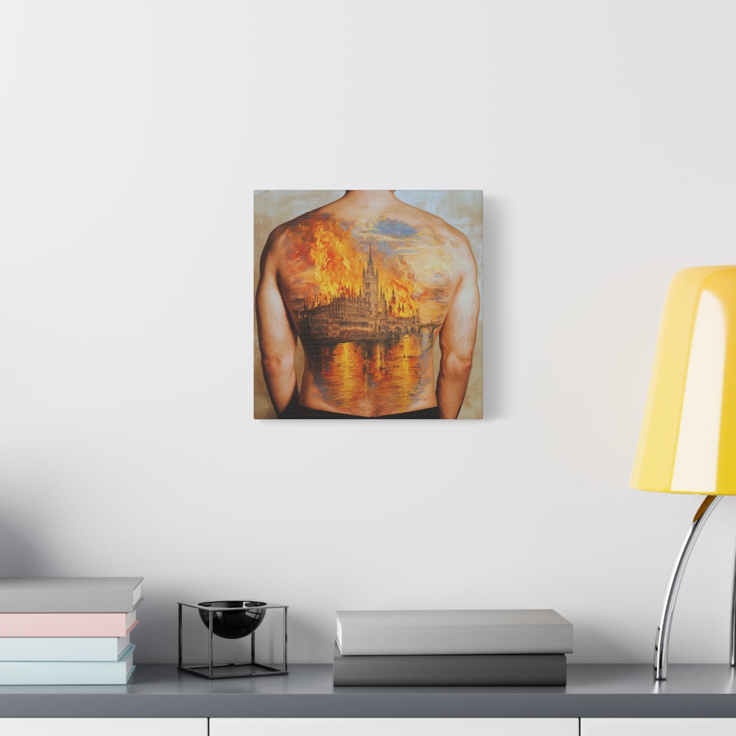 The Burning Dream Canvas Print