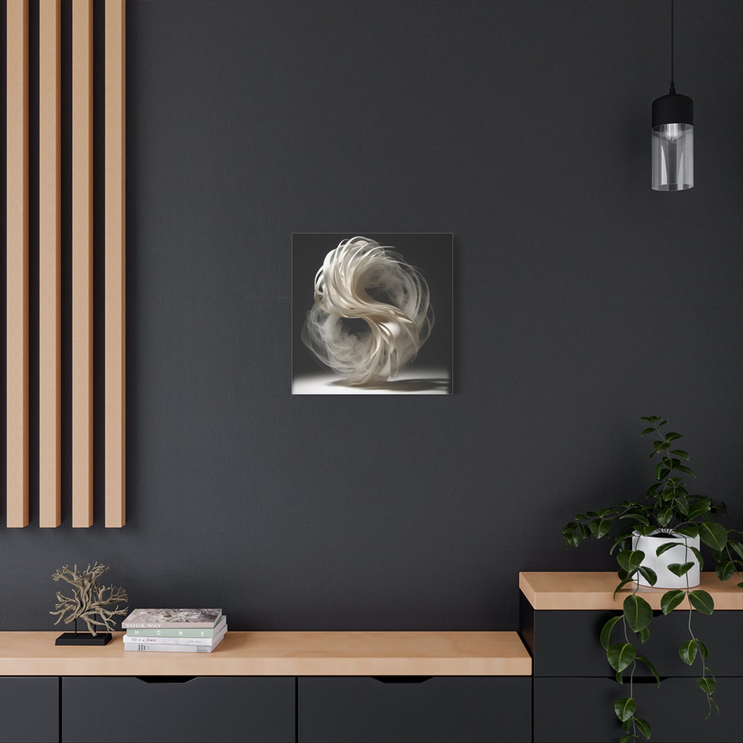 Soft Infinity Canvas Print