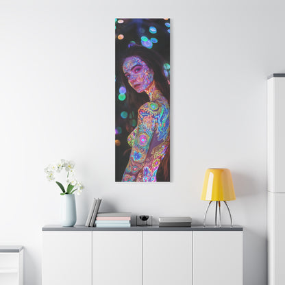 Bright Pulse Canvas Print