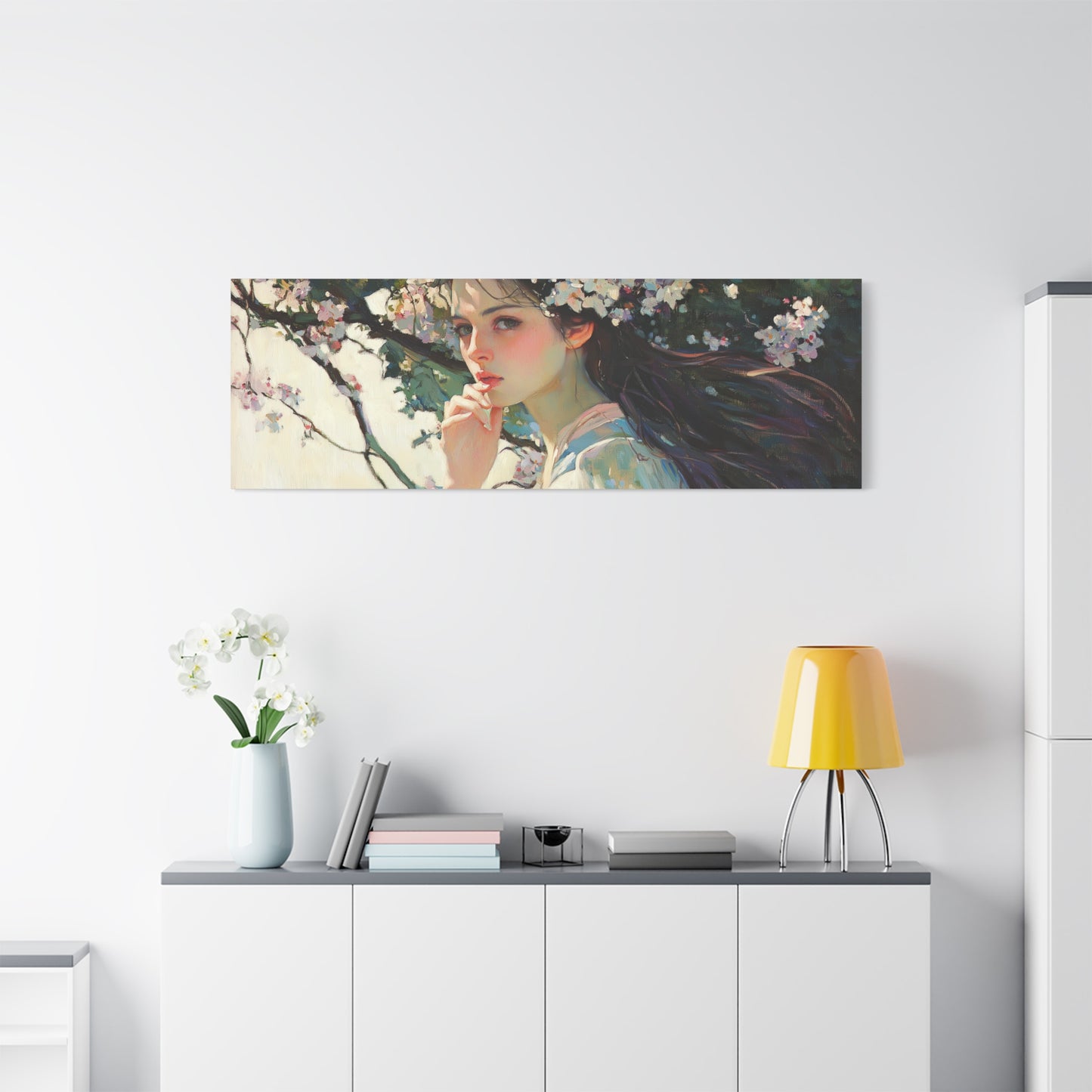 Blossoms in the Wind Canvas Print