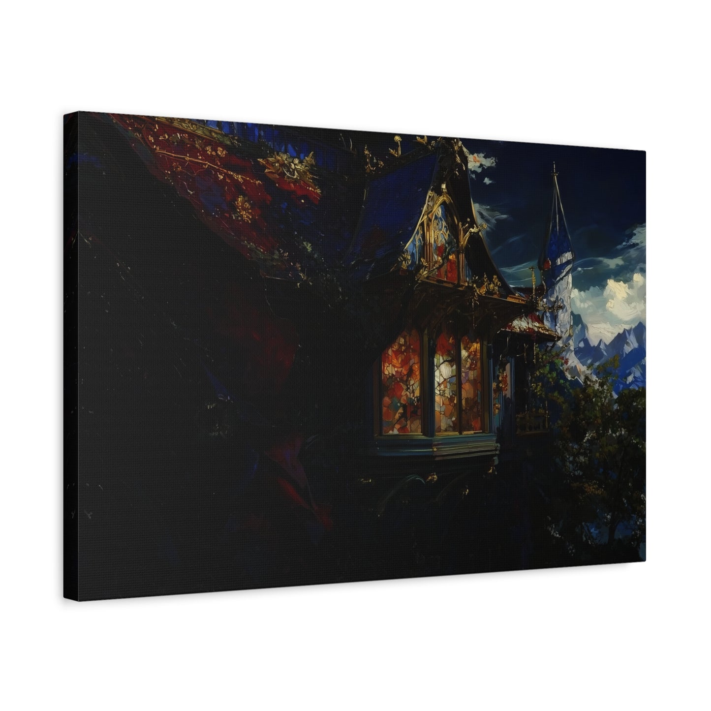 The Gilded Lament Canvas Print