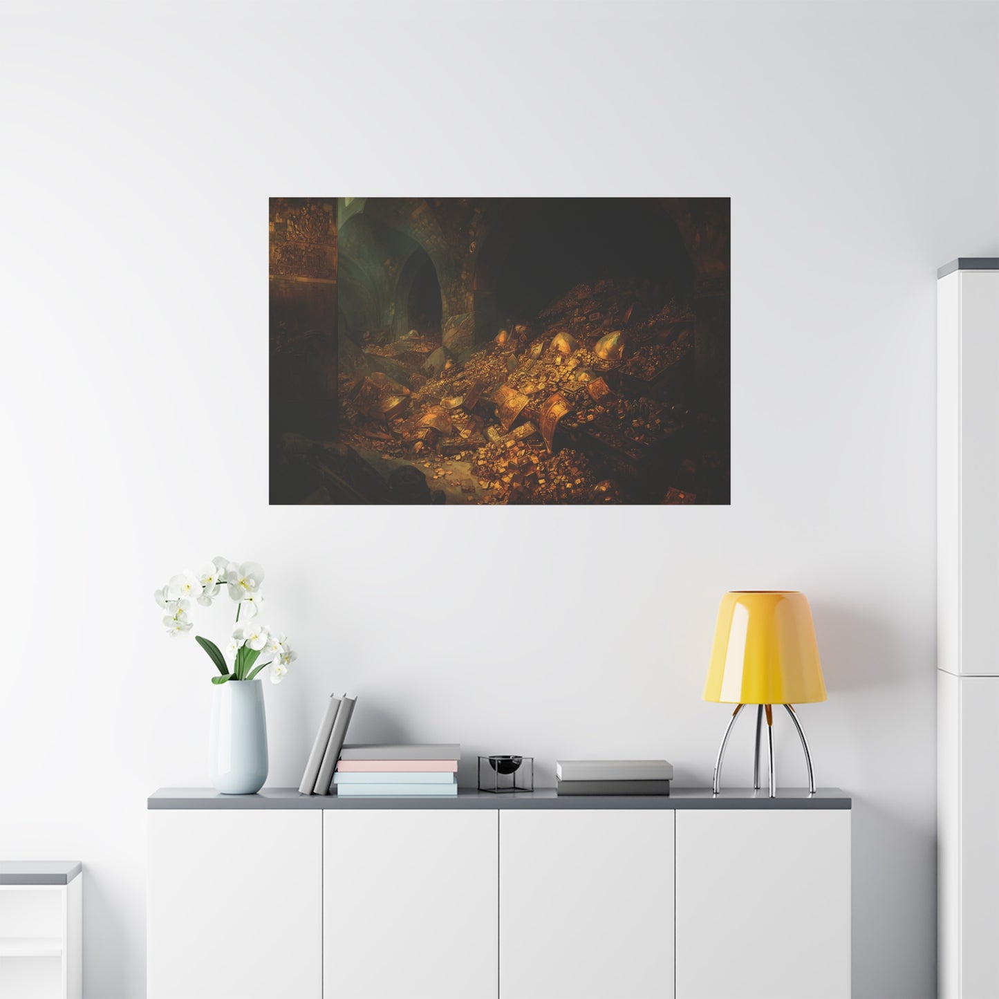 Gilded Dreams Canvas Print