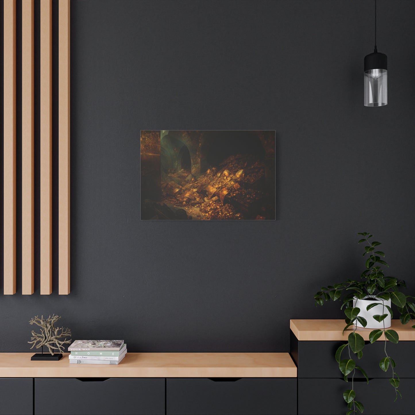 Gilded Dreams Canvas Print