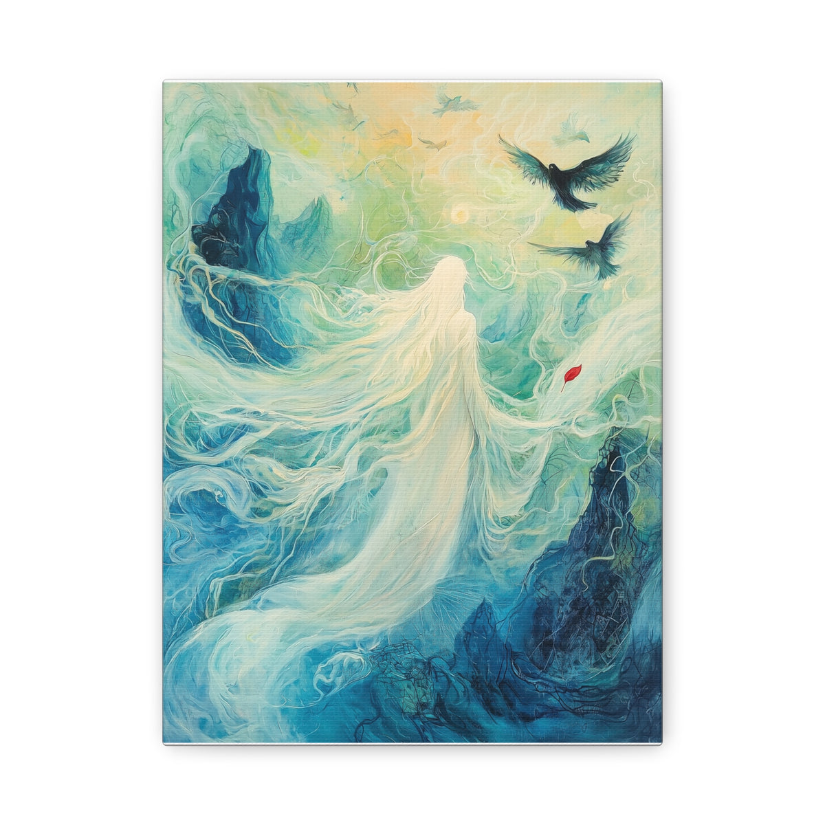 The Whispering Veil Canvas Print