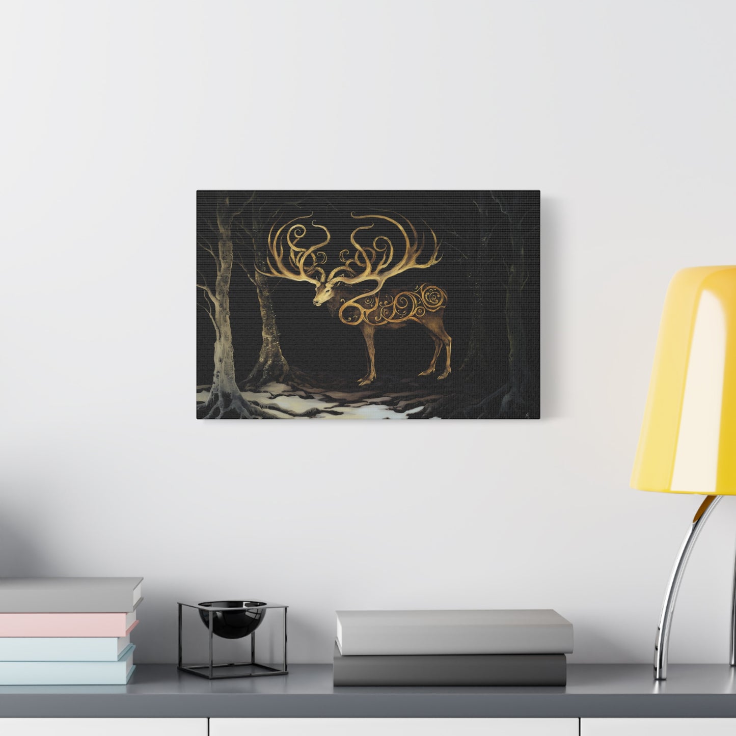 The Lurking Majesty Canvas Print