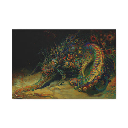 Serpent of the Lore Canvas Print