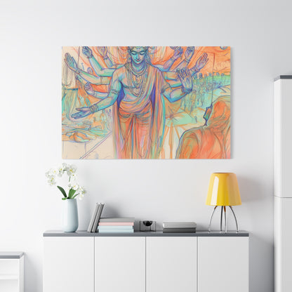 Grace Unveiled Canvas Print