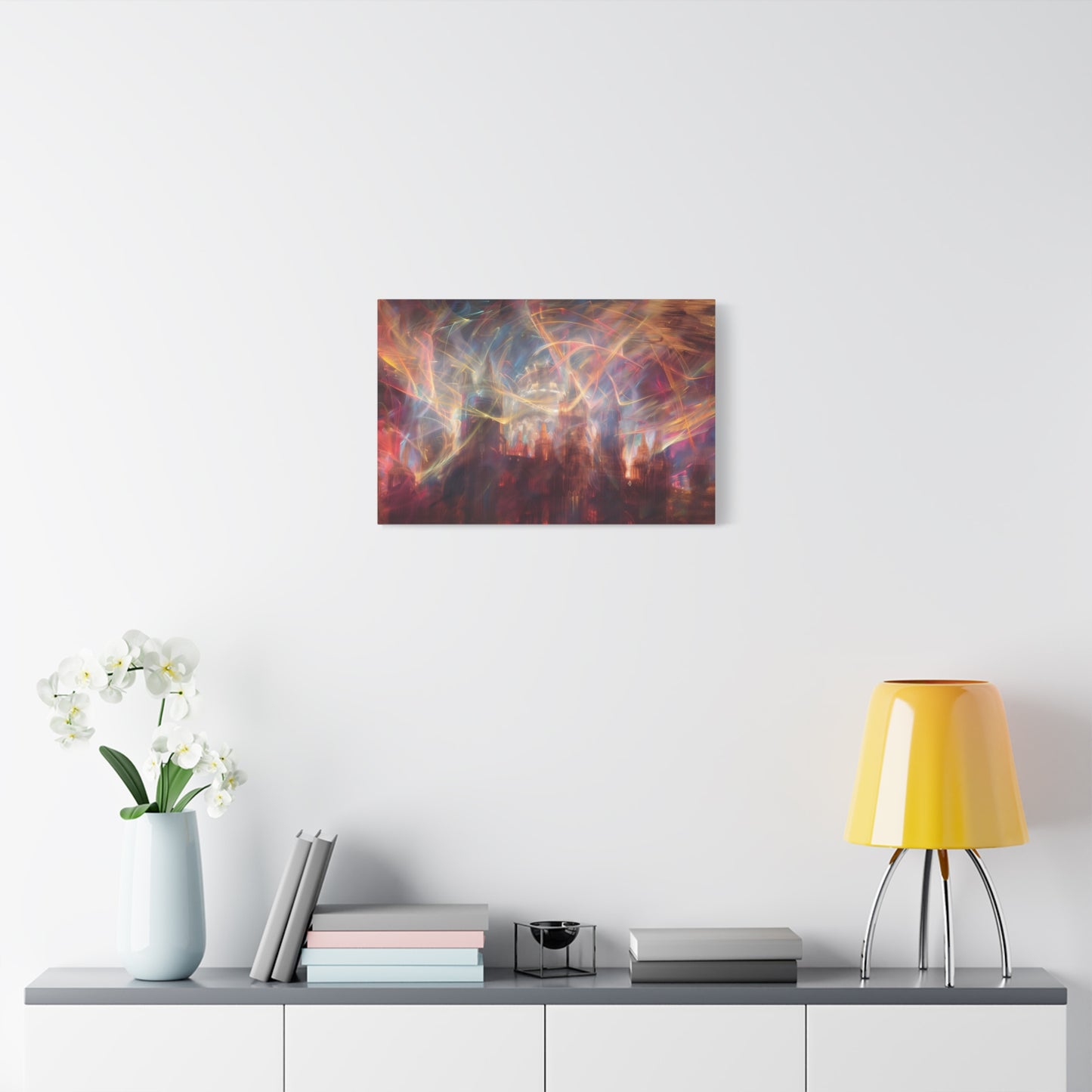 The Starlit Citadel Canvas Print