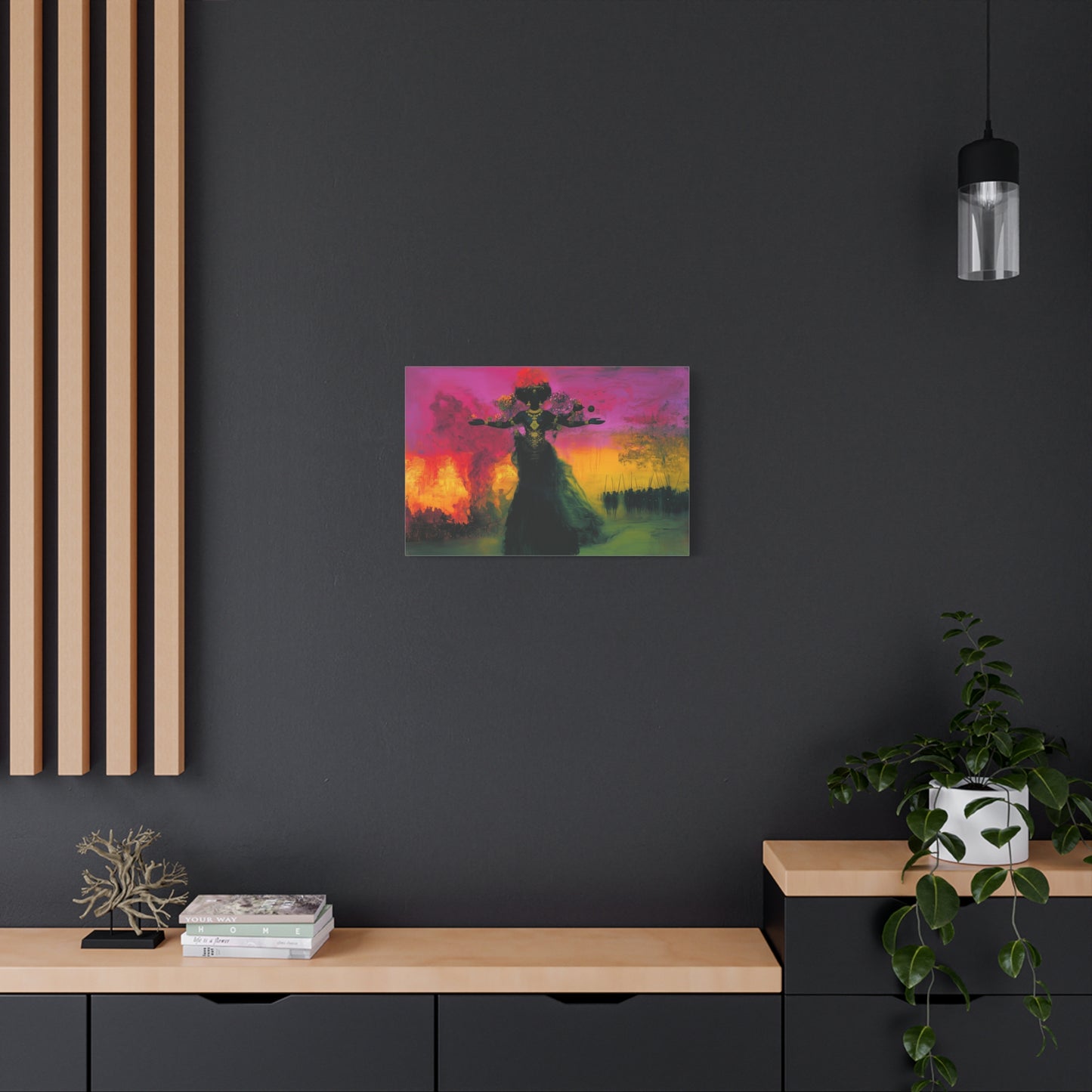 Dark Dance Canvas Print