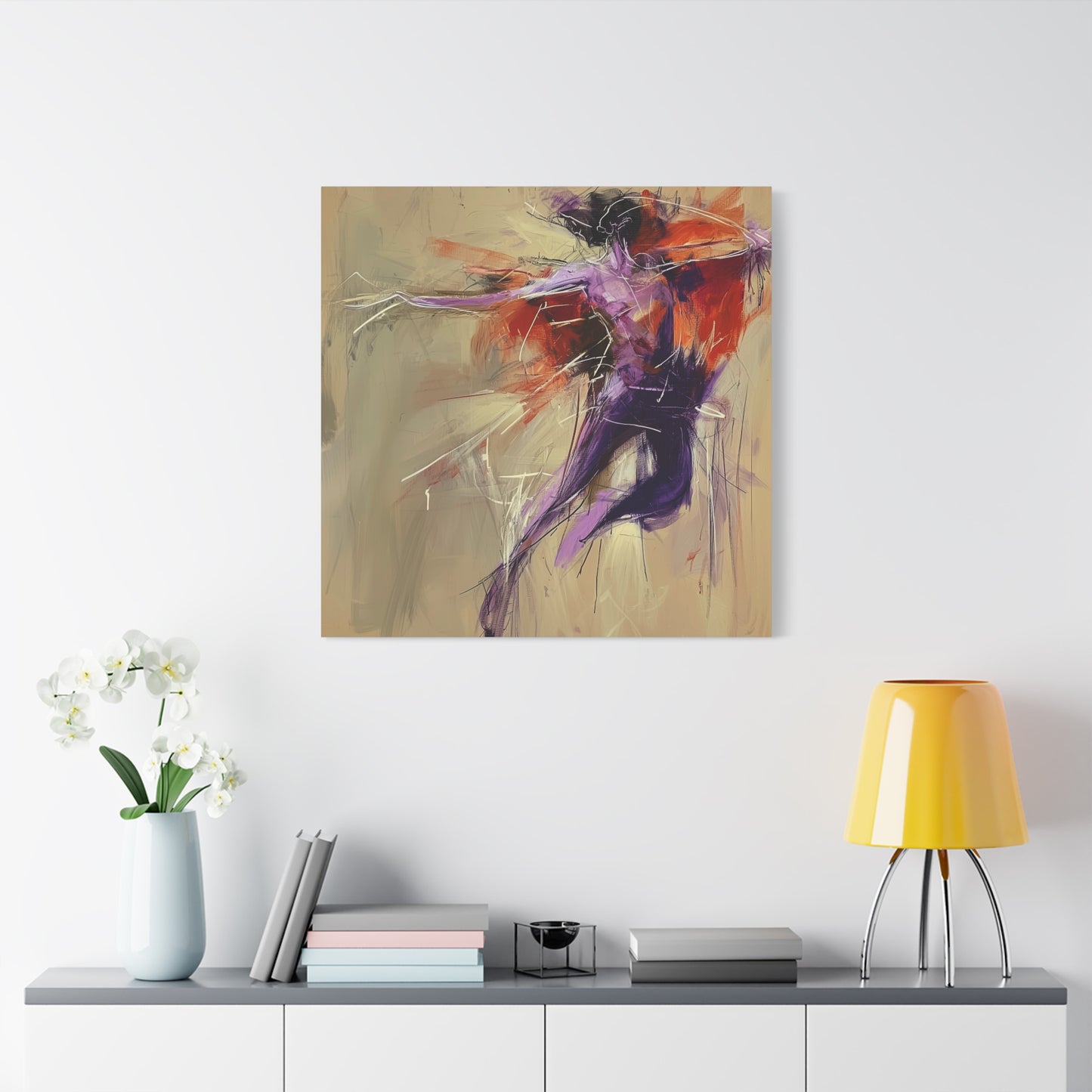 The Dancer's Dream Canvas Print