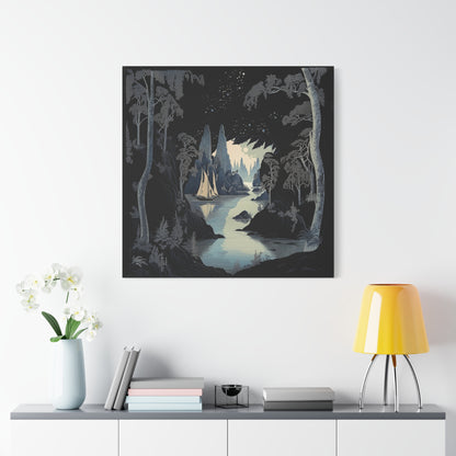 A Distant Haven Canvas Print