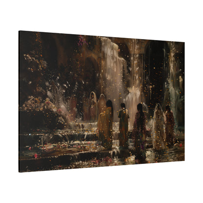 Fountain of Yore Canvas Print