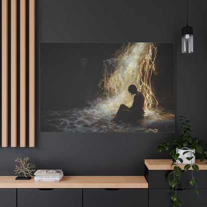 Solitude's Embrace Canvas Print