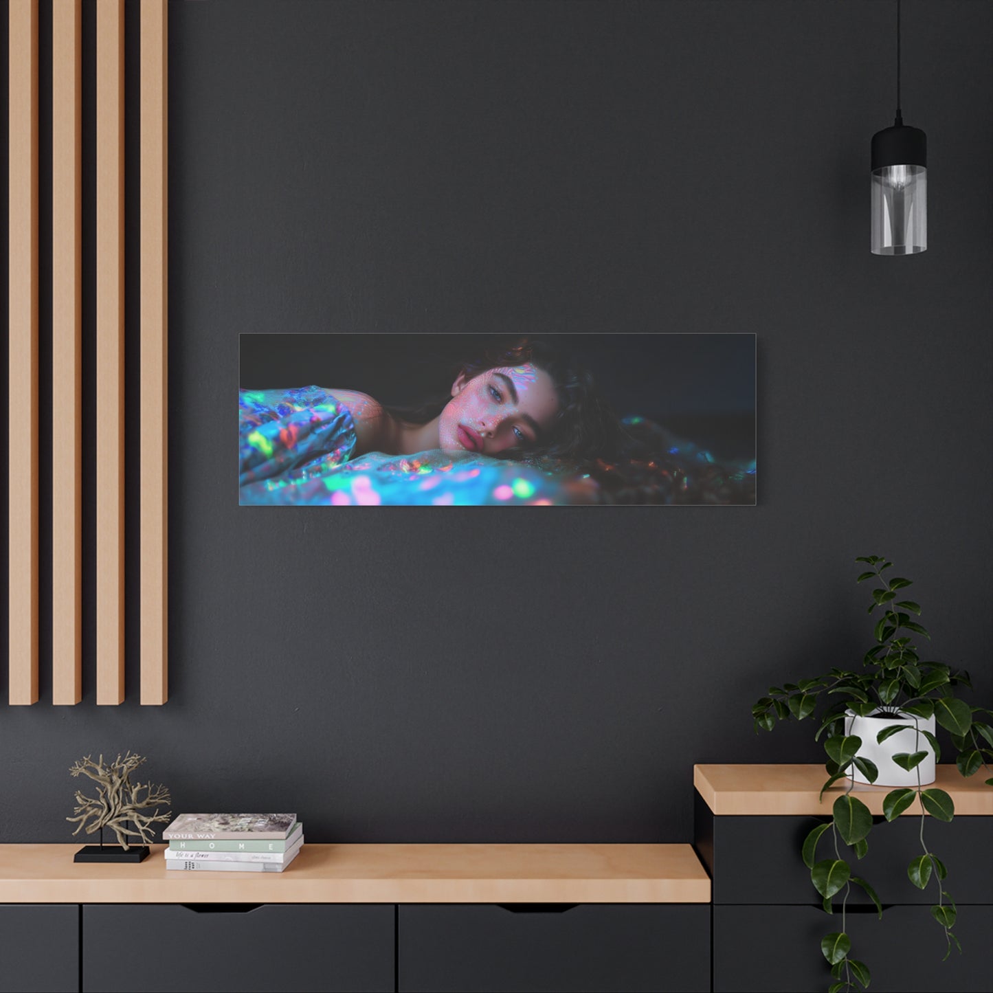 Star-Dappled Soul Canvas Print