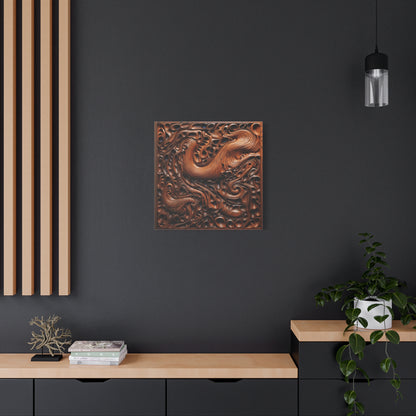 The Hidden Flow Canvas Print