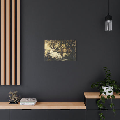 Stag of Ages Canvas Print