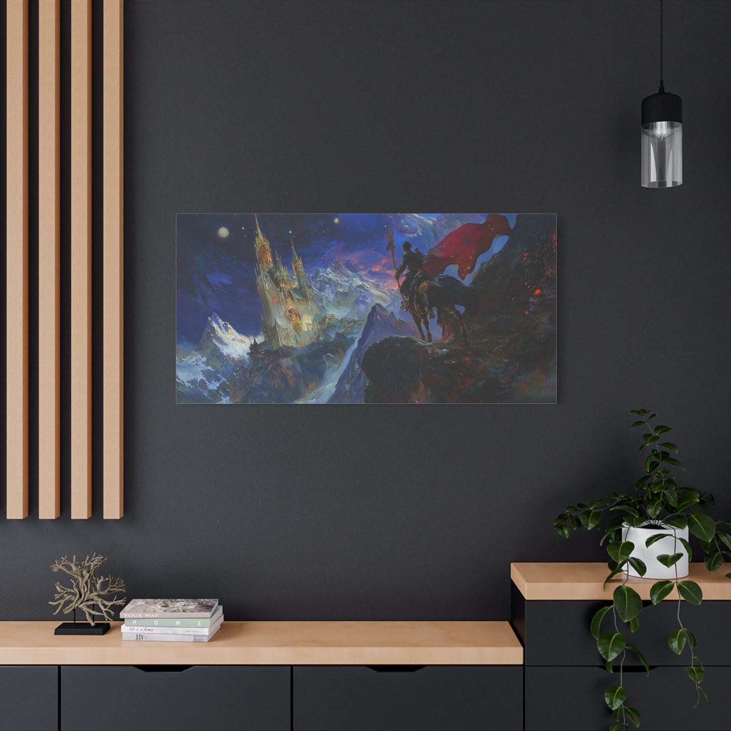 Eldritch Ascent Canvas Print