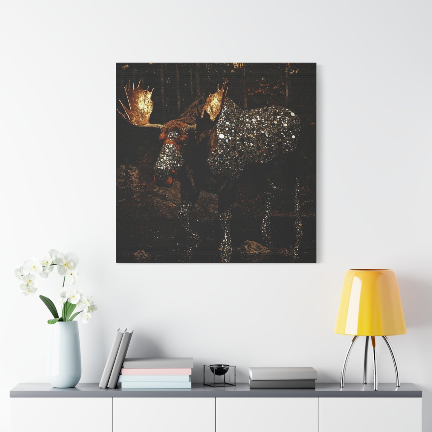 Night's Quiet Wonder Canvas Print