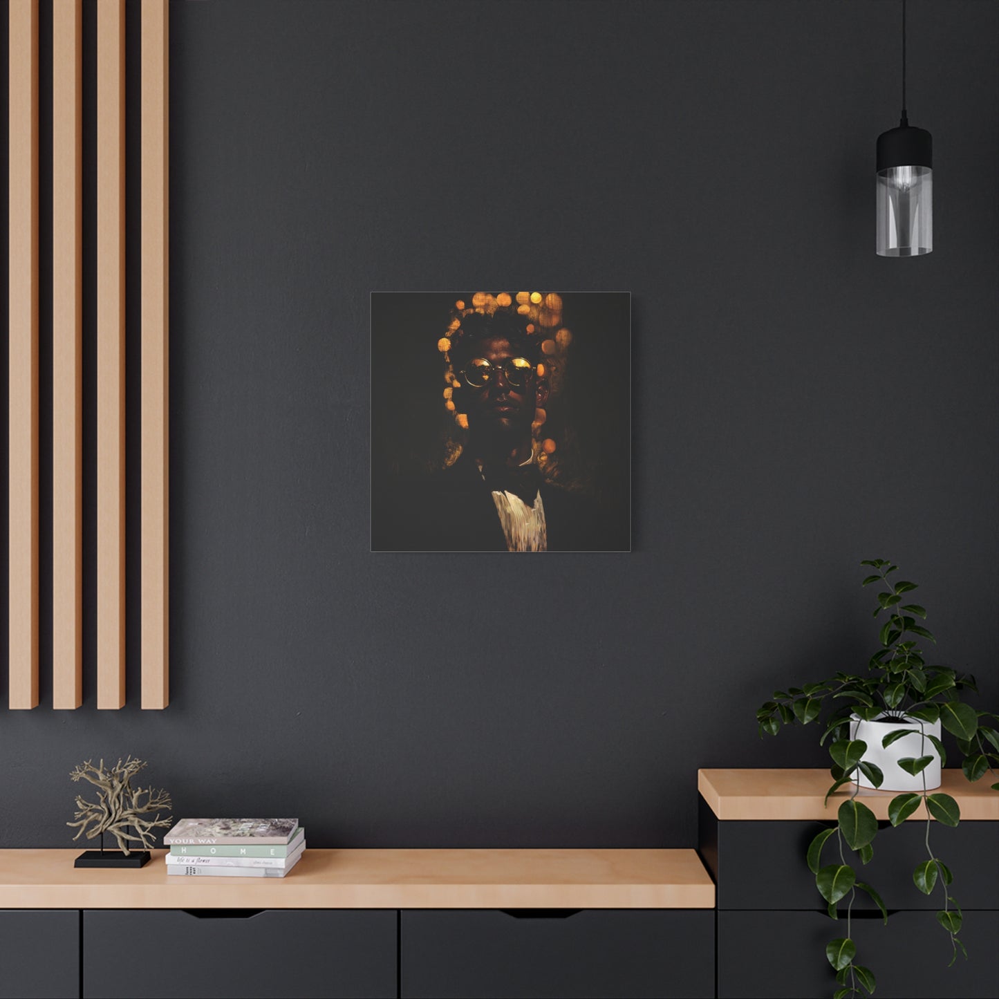 The Gaze Beyond Canvas Print