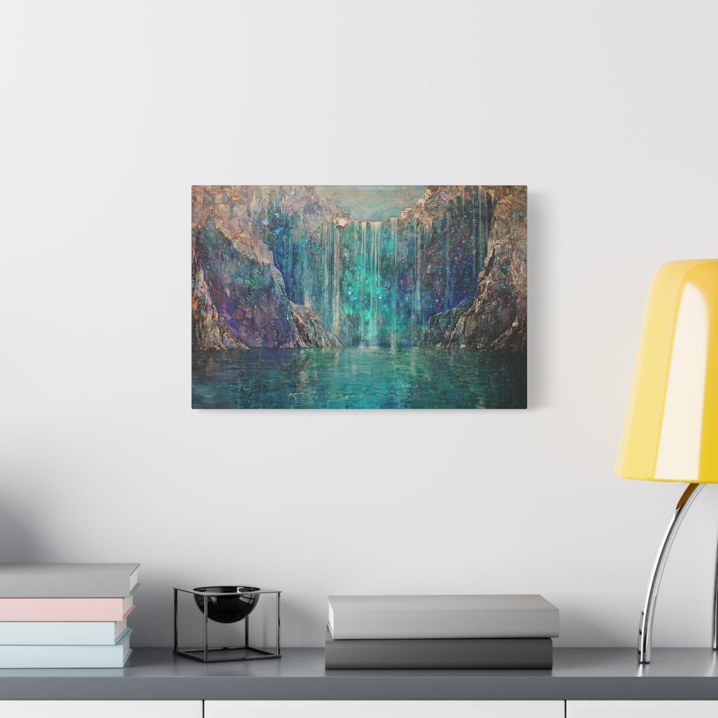 Falling Silence Canvas Print