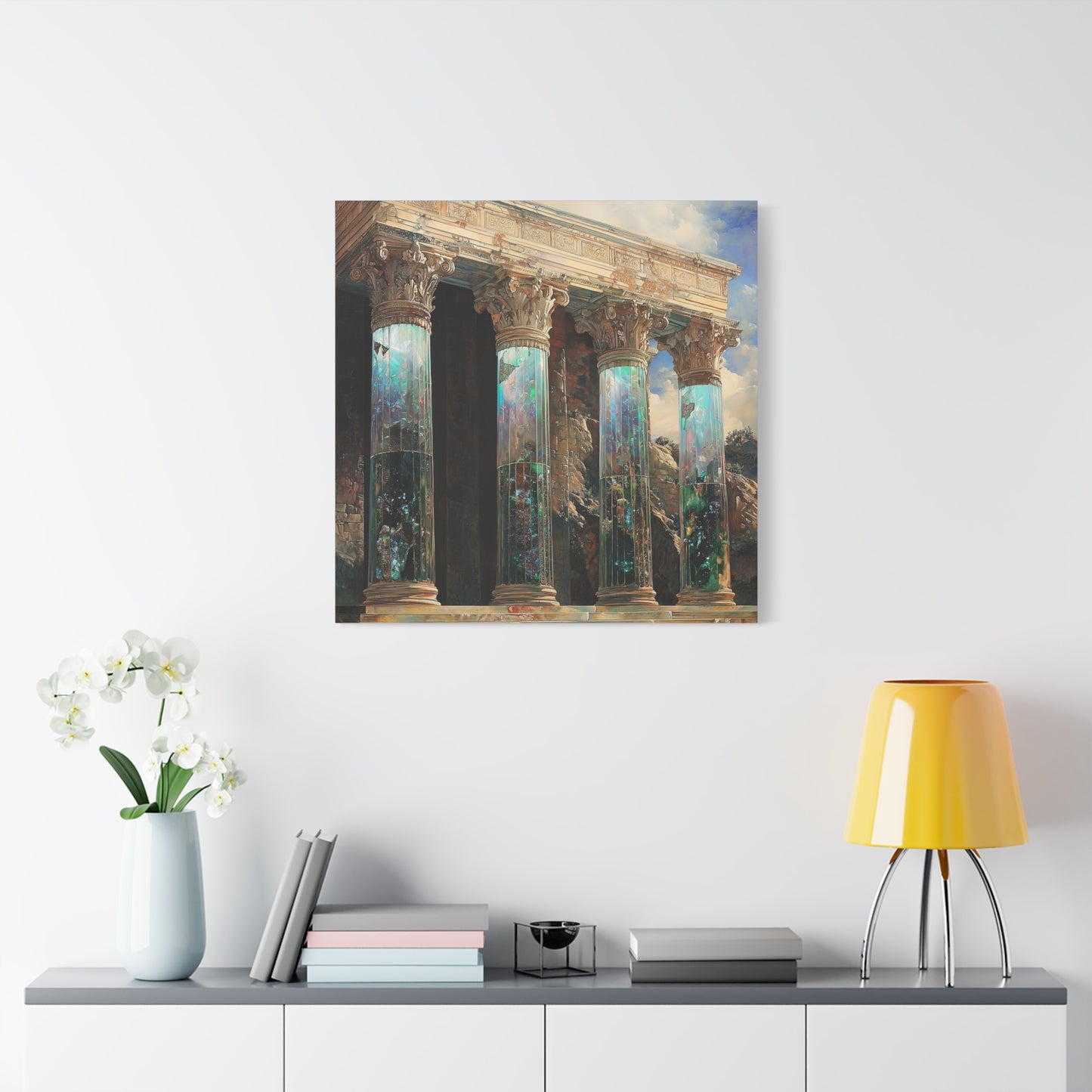 Balance in Ruins Canvas Print