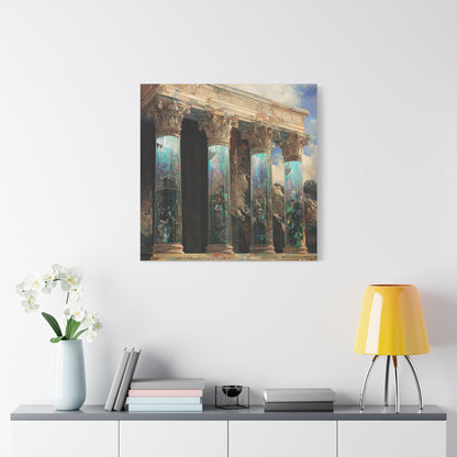 Balance in Ruins Canvas Print