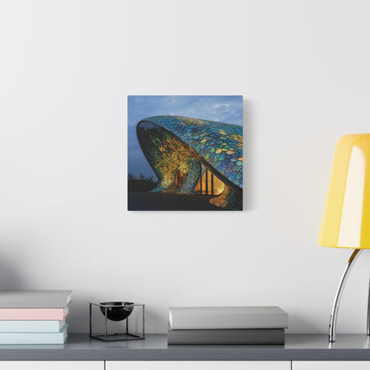 The Scaled Dome Canvas Print