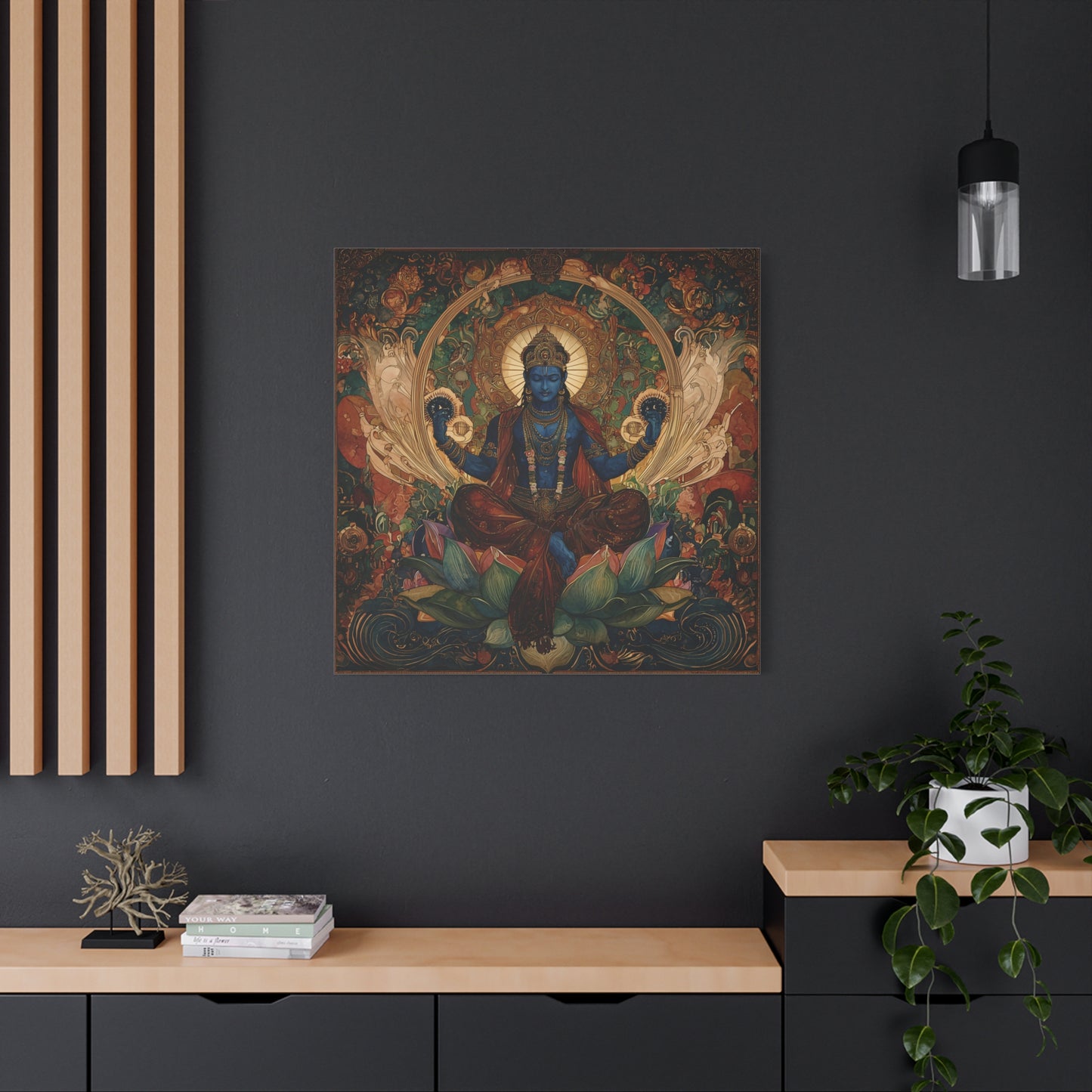 Tales of the Divine Canvas Print