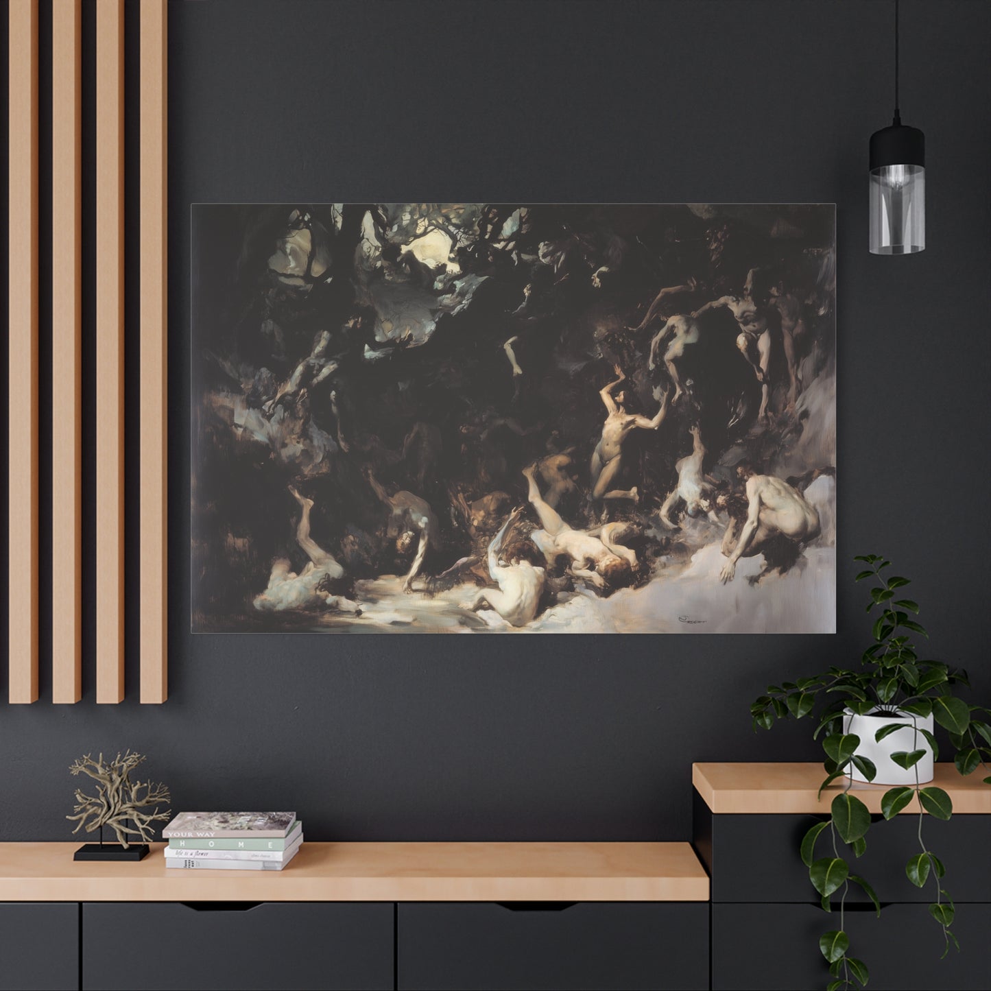 Shadows of Reverie Canvas Print