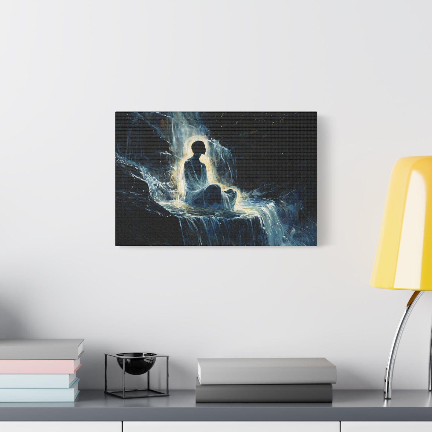 The Waterfall's Whisper Canvas Print