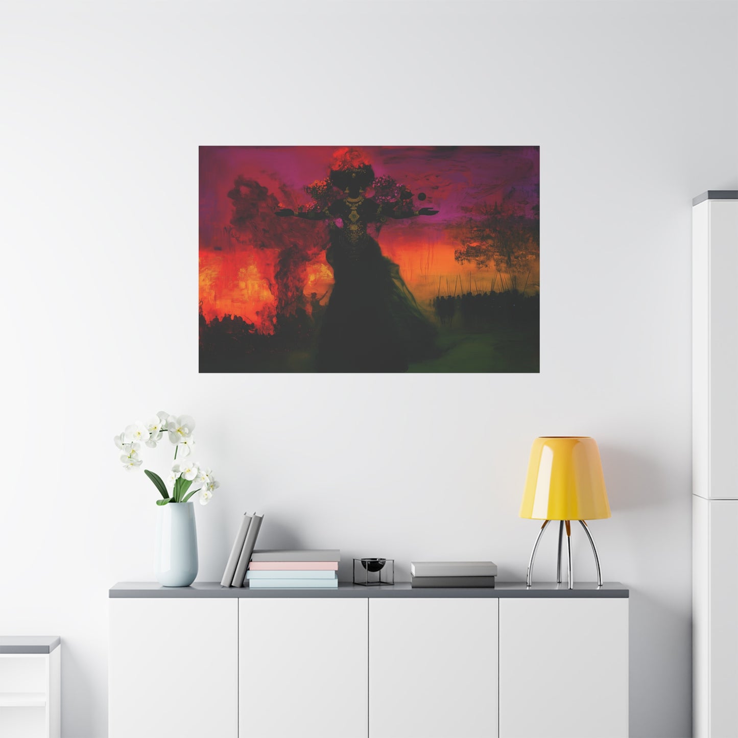 Shadows of Valor Canvas Print