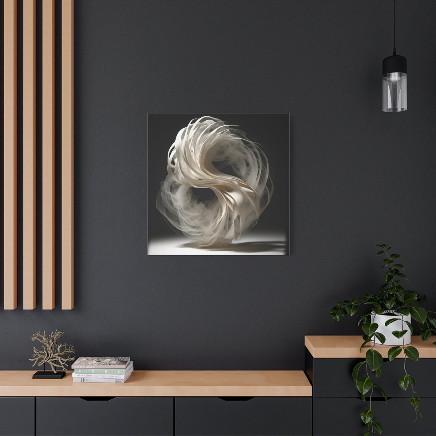 Soft Infinity Canvas Print