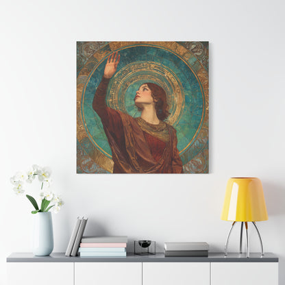 The Celestial Dance Canvas Print