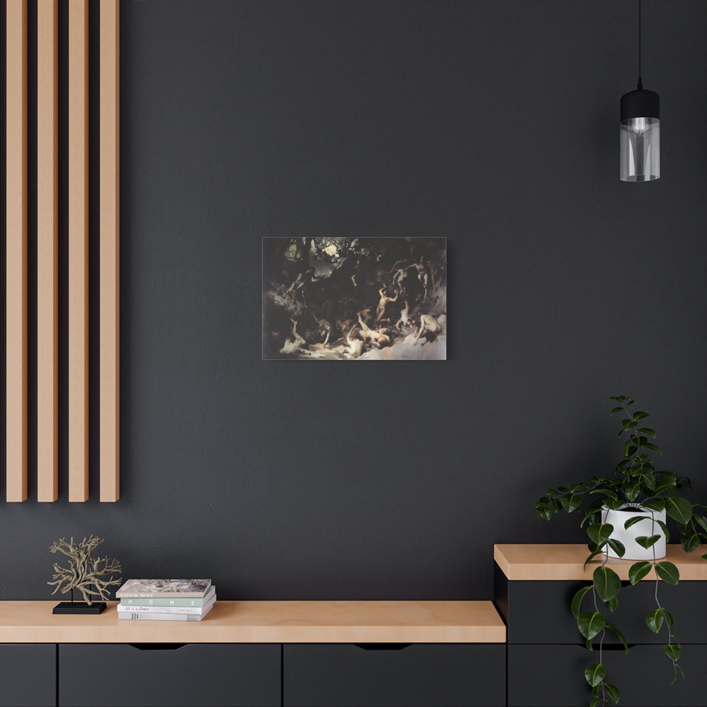 Shadows of Reverie Canvas Print