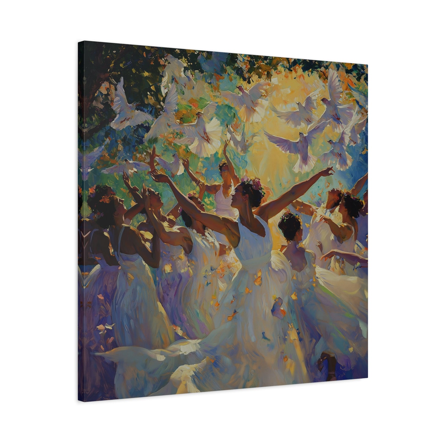 The Dance of Dreams Canvas Print