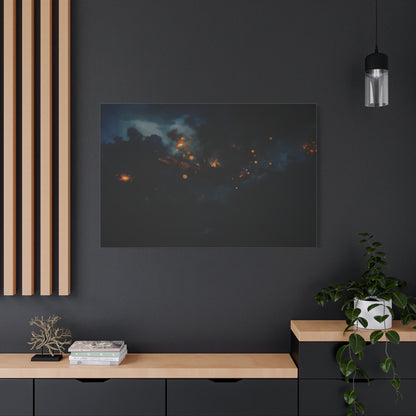 Midnight Gale Canvas Print