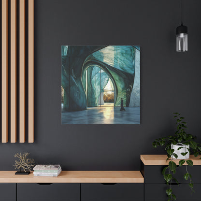 Through the Arch Canvas Print