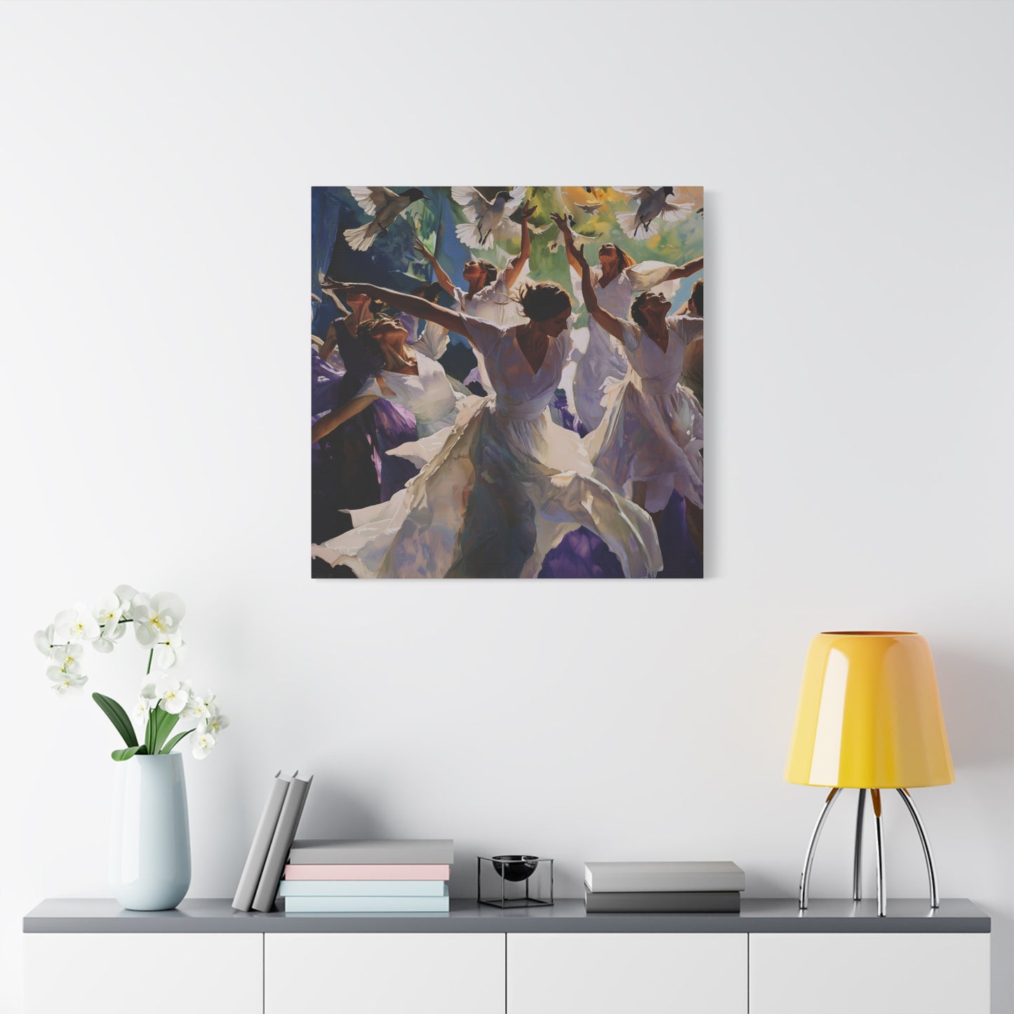 Reaching for the Infinite Canvas Print