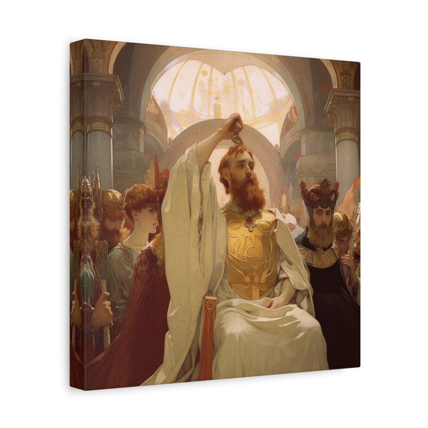 The Eternal Coronation Canvas Print