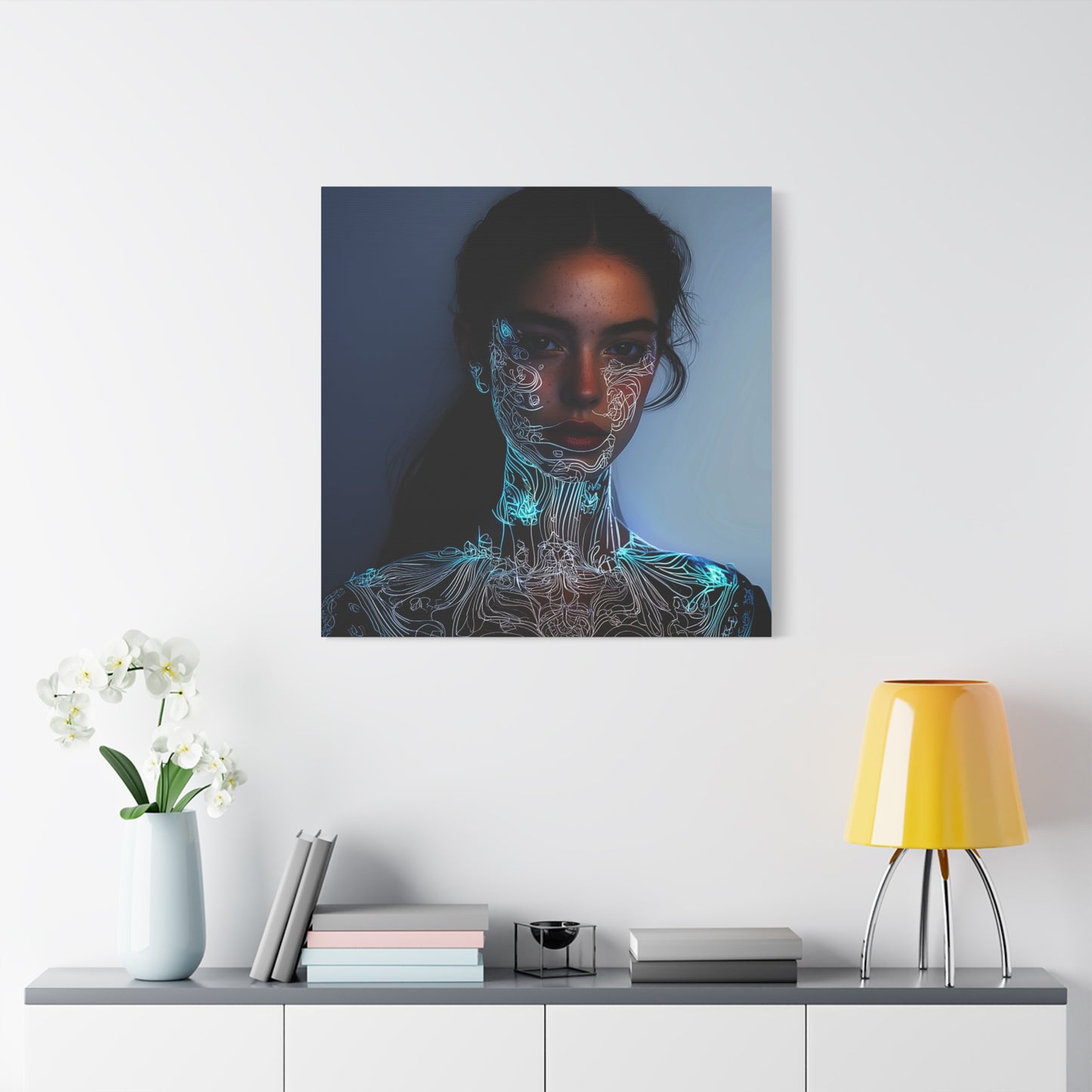 Maiden of the Cosmos Canvas Print