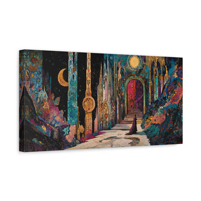 Moonlit Passage Canvas Print